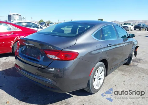 2016 Chrysler 200 Touring из США, поврежденный, VIN 1C3CCCFB3GN182423